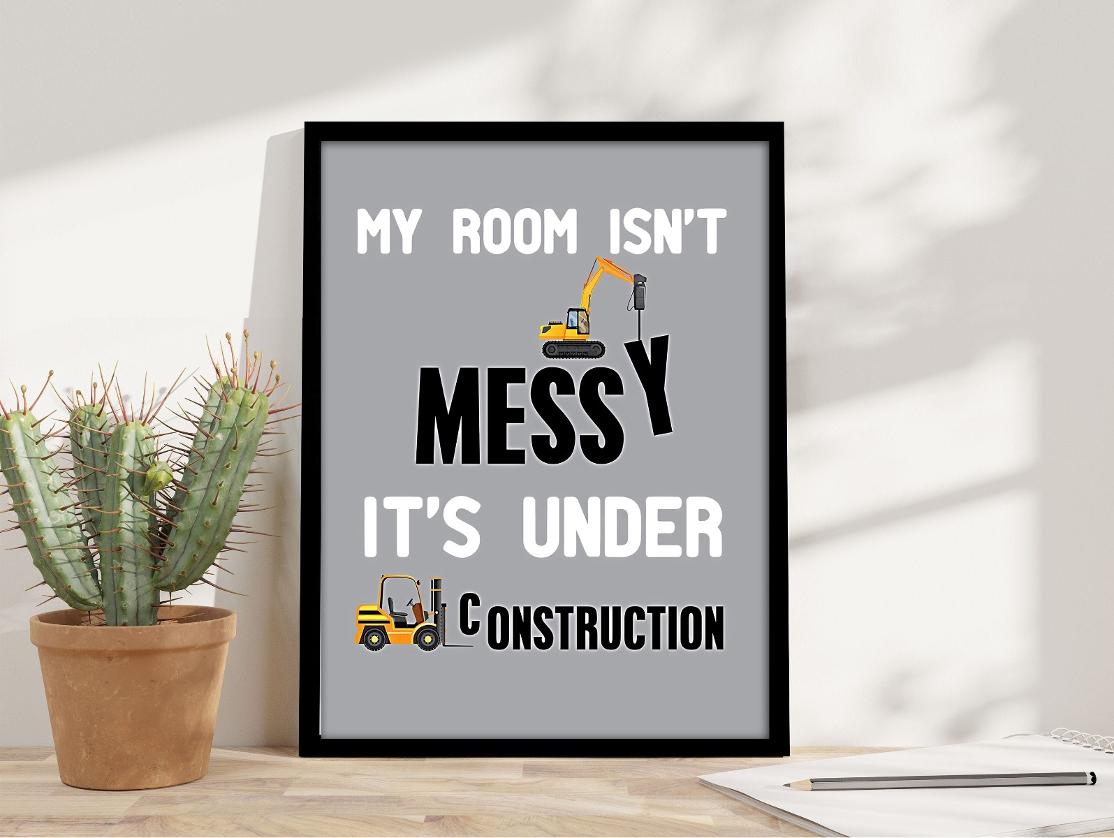 Poster – MY ROOM ISN’T MESSY