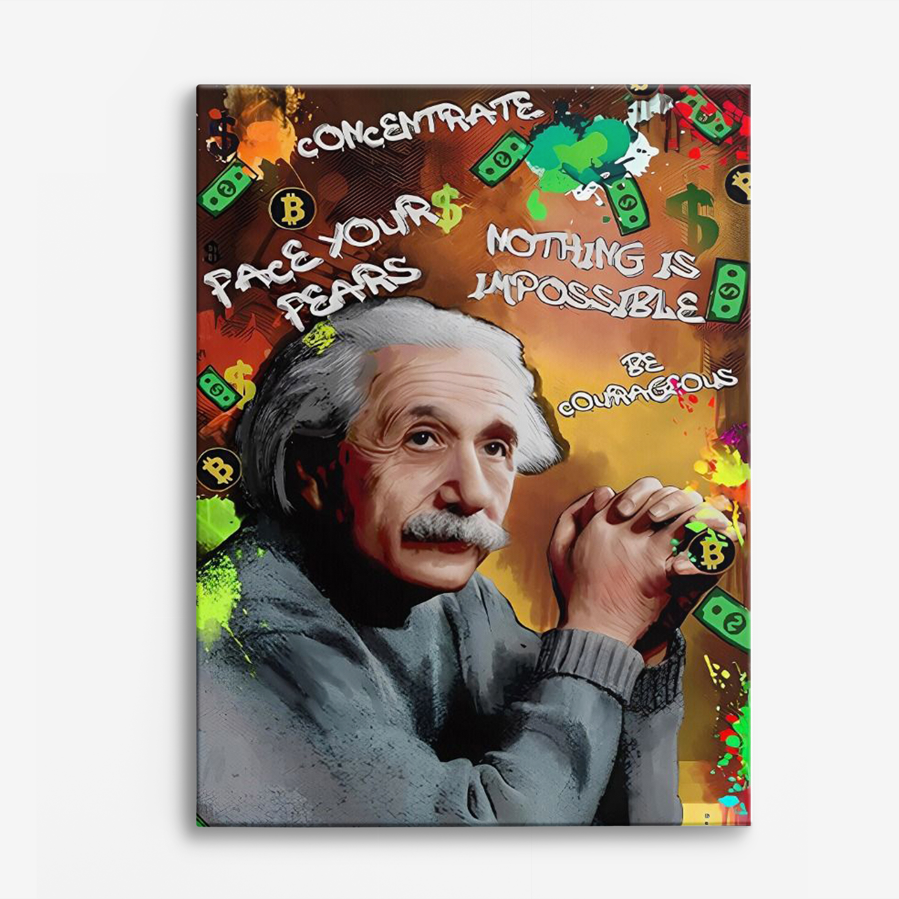Leinwand -  Albert Einstein