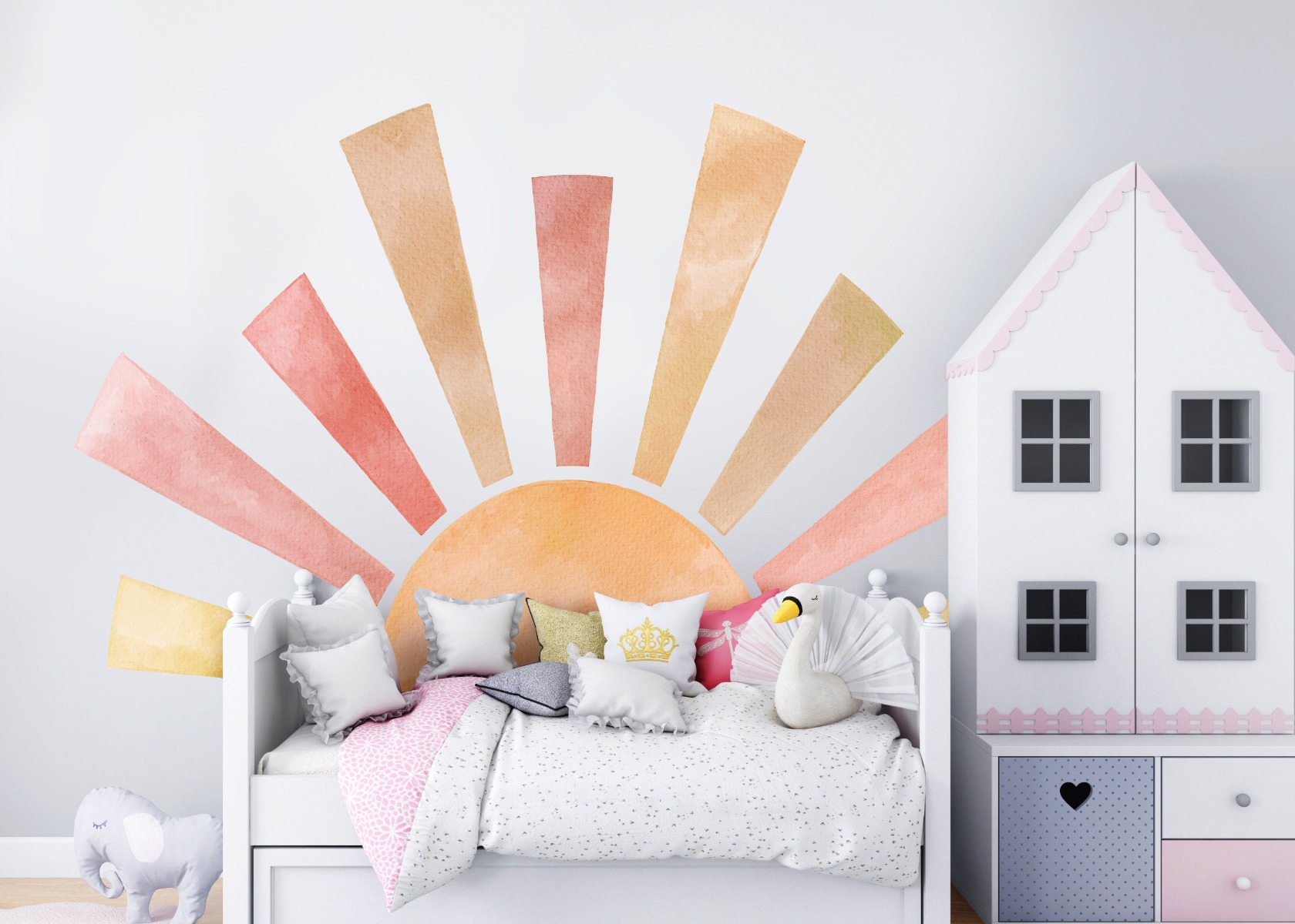 Wandtattoo - Sonnenscheinwand