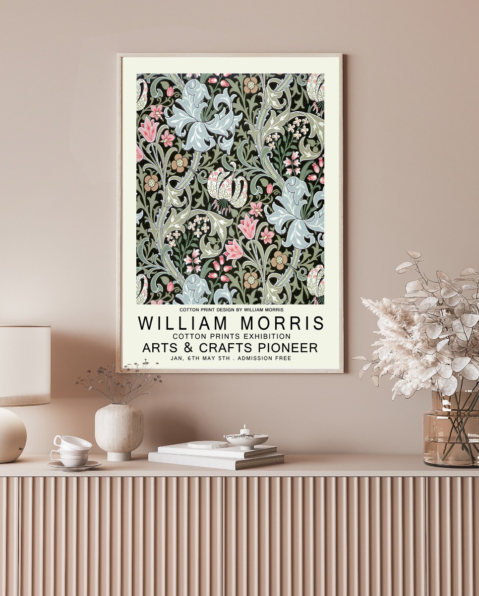 Poster – WILLIAM MORRIS / ARTS & CRAFTS PIONEER
