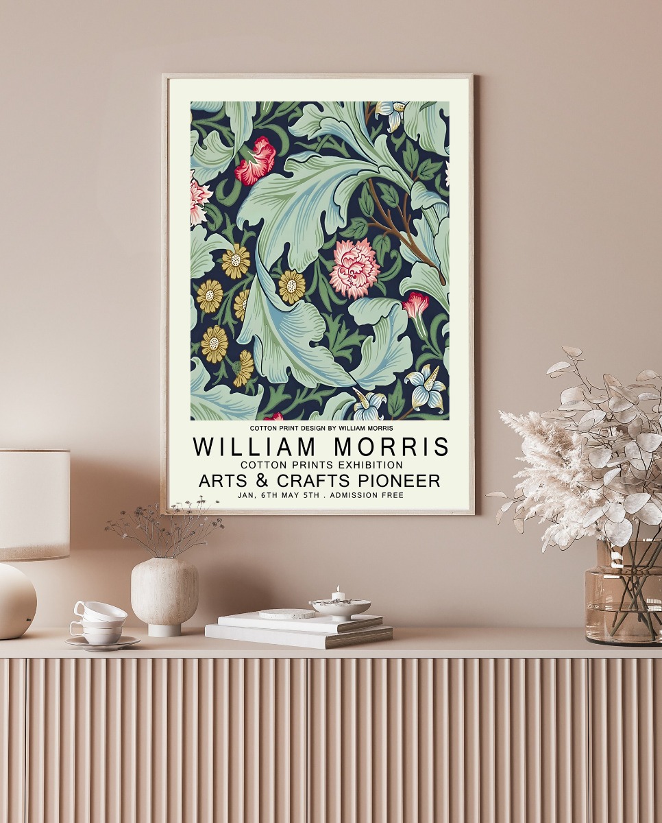 Poster – WILLIAM MORRIS / ARTS & CRAFTS PIONEER / 02