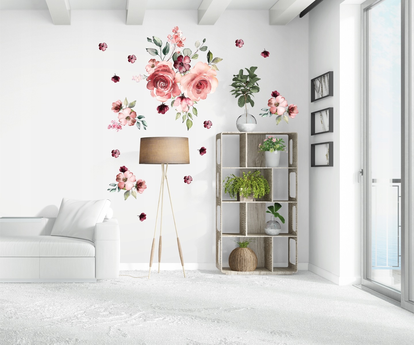 Wandtattoo - Blumen