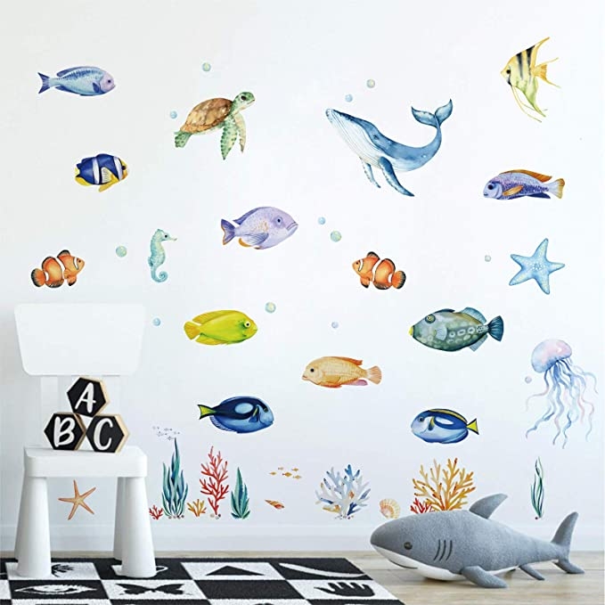 Wandtattoo - Unter dem Meer