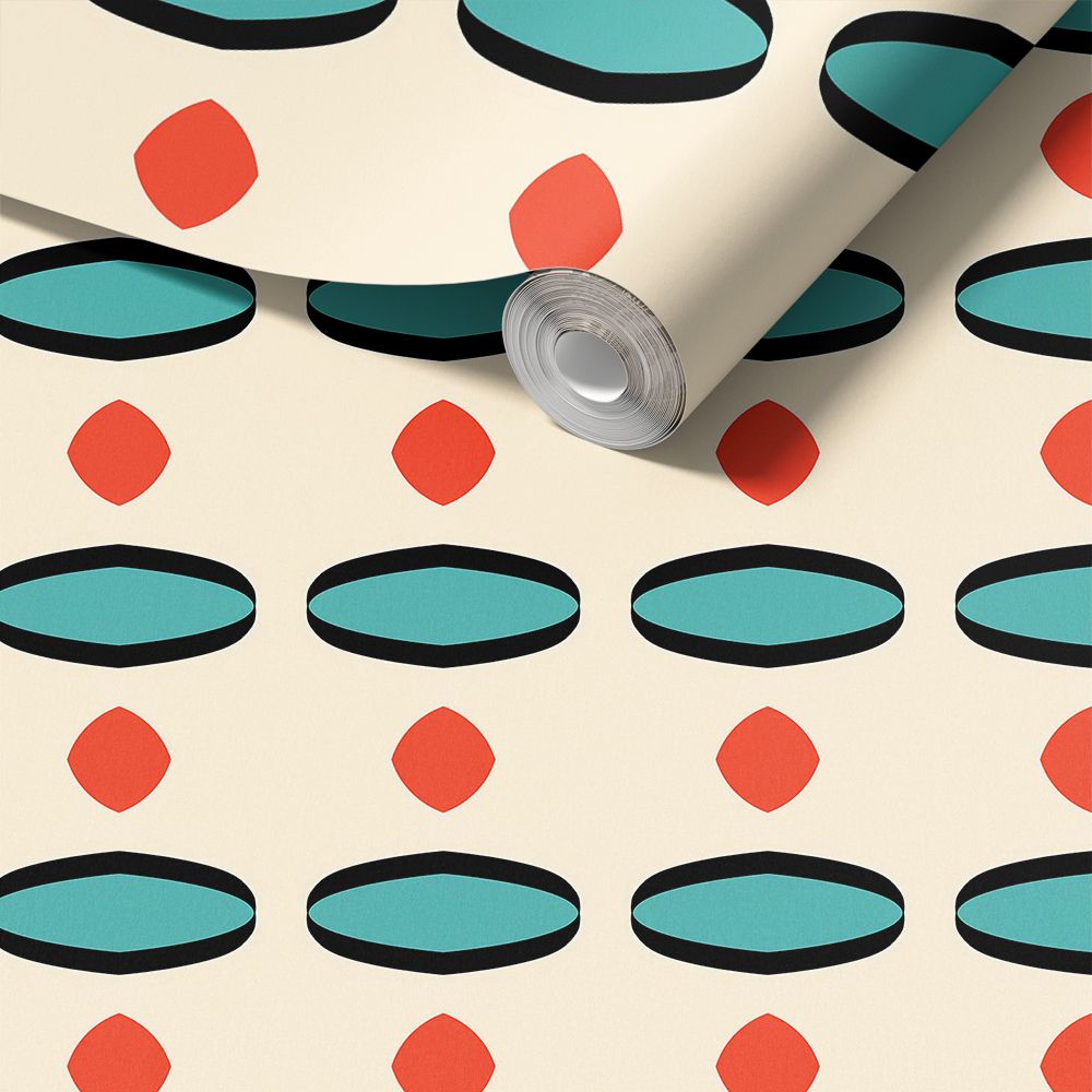 Klebefolie - Bunt Geometrisch / Peel and Stick