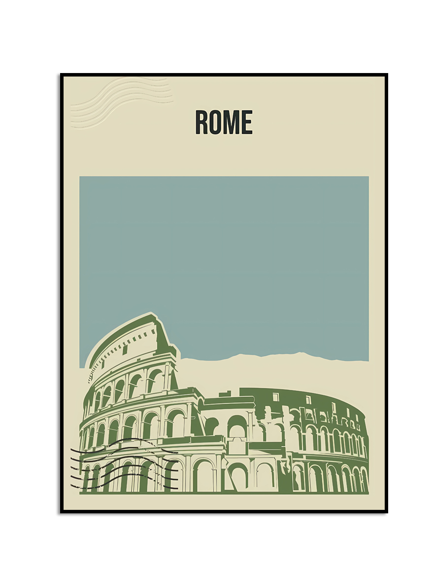 Rom Kolosseum Poster