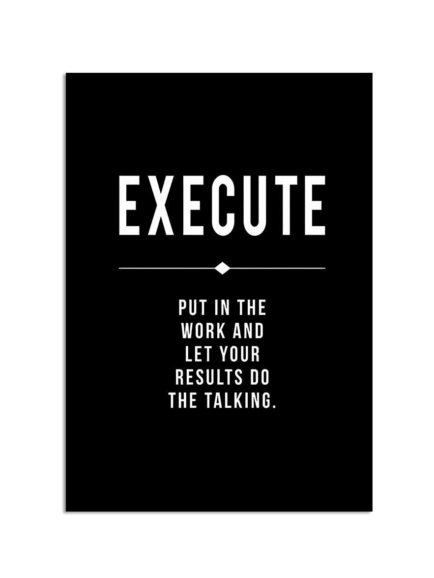 Plakat – EXECUTE
