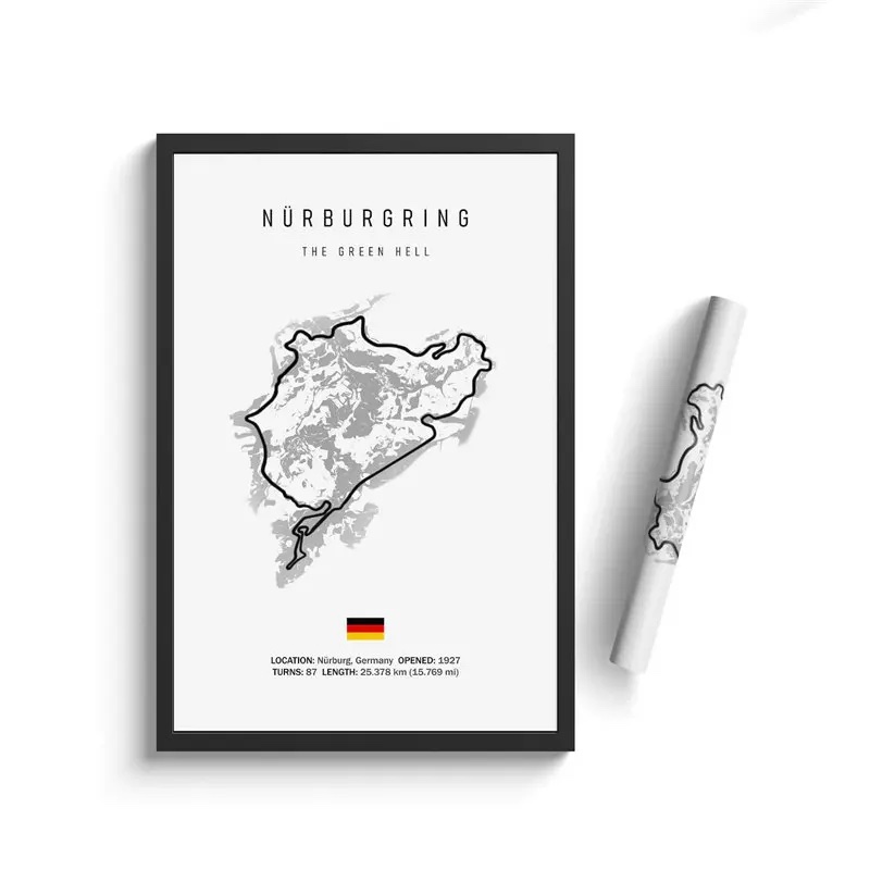 Poster – NÜRBURGRING / THE GREEN HELL