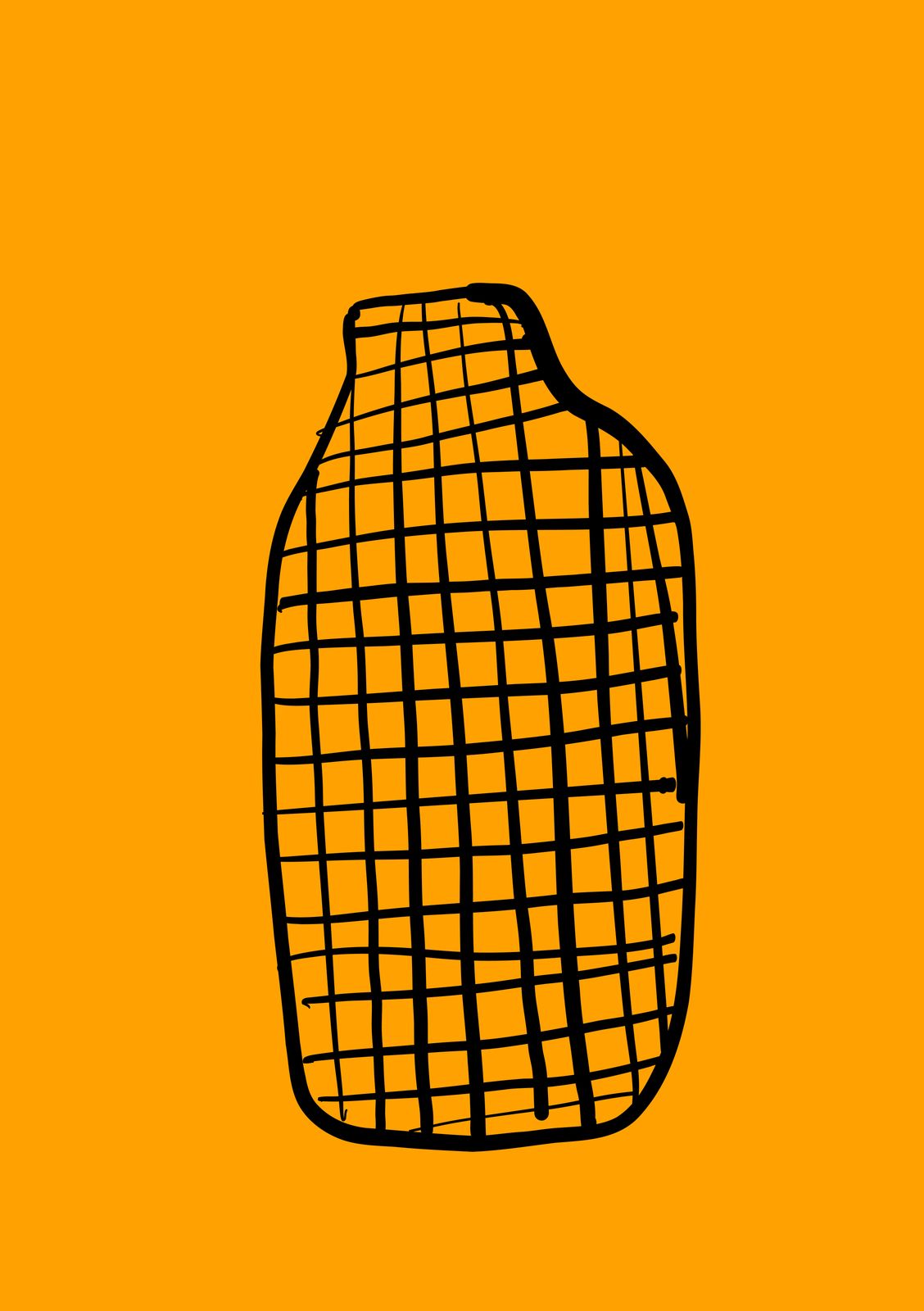 Poster - Abstrakte Vase