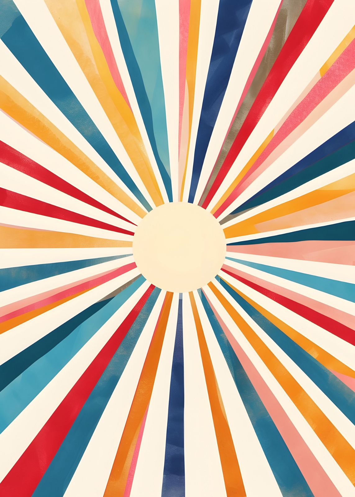 Poster - Lebendiger Sonnenstrahl