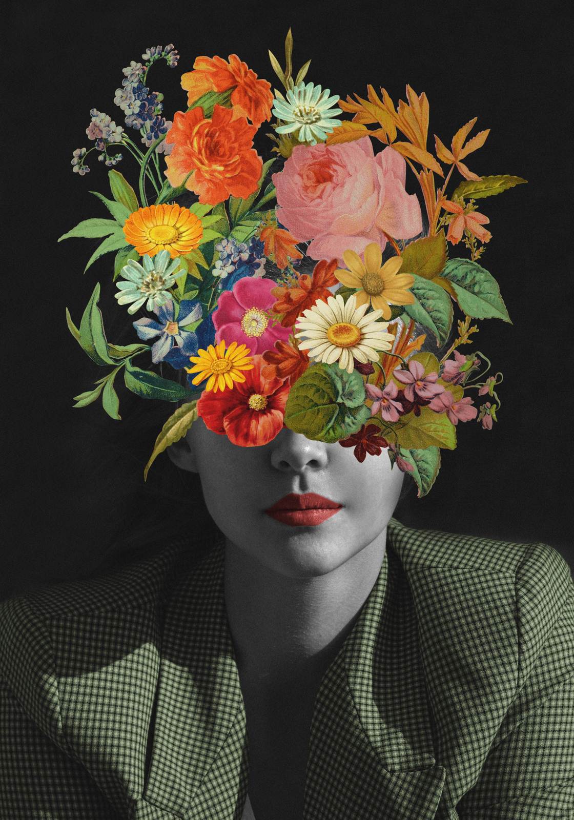 Poster - Blumige Vision