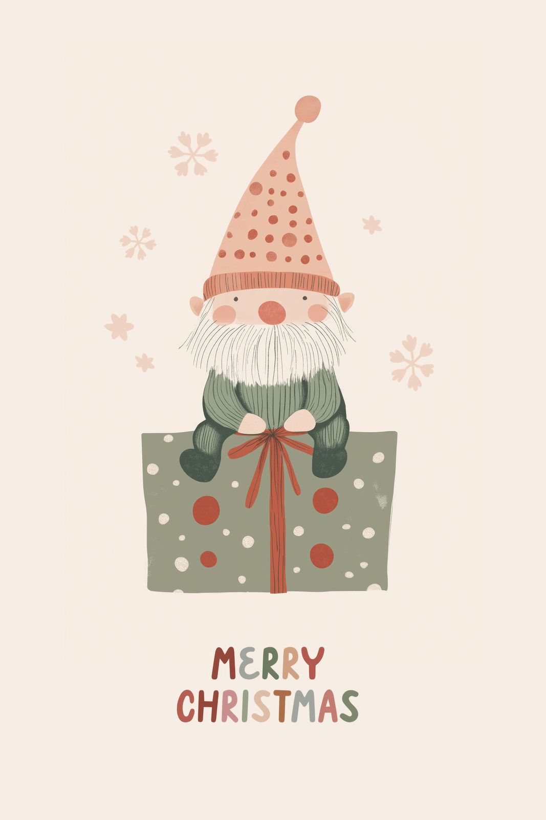 Poster - Frohe Weihnachten Elf