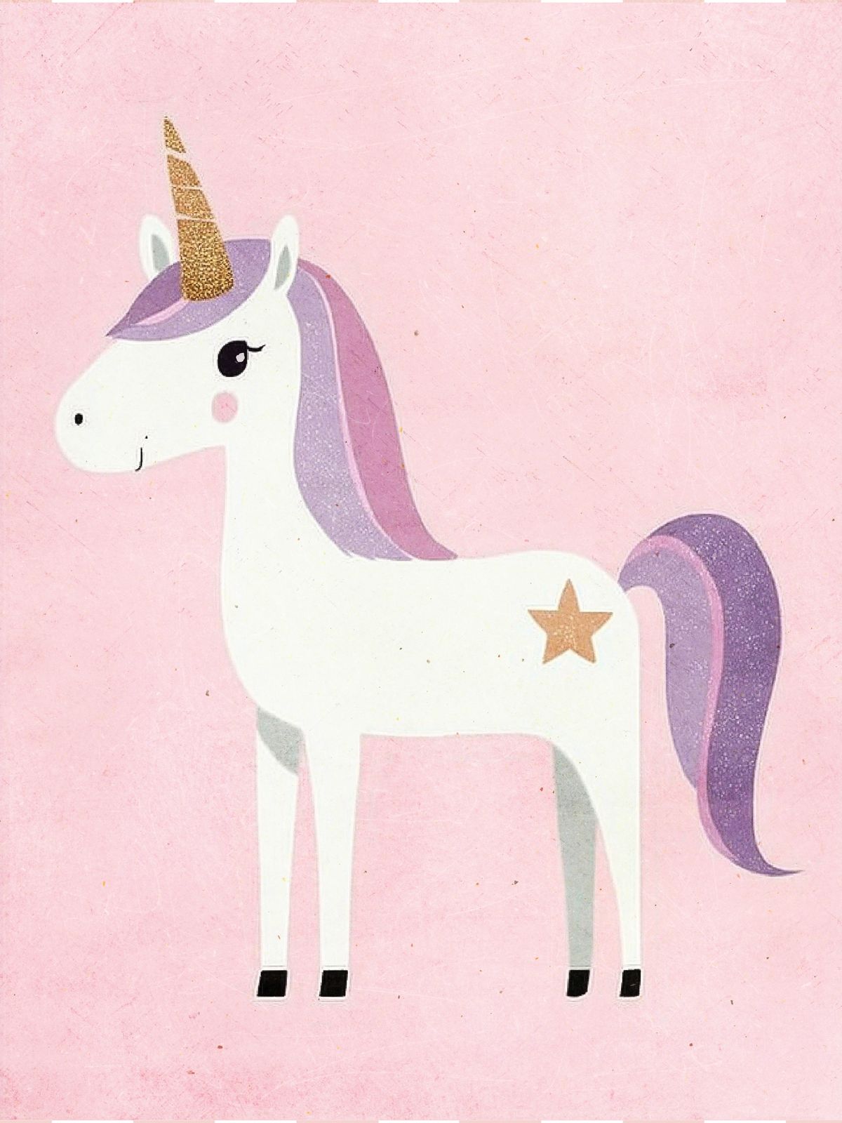 Poster - Einhorn Kunst