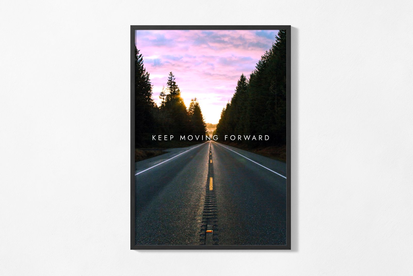 Poster - Bewege Dich Vorwärts