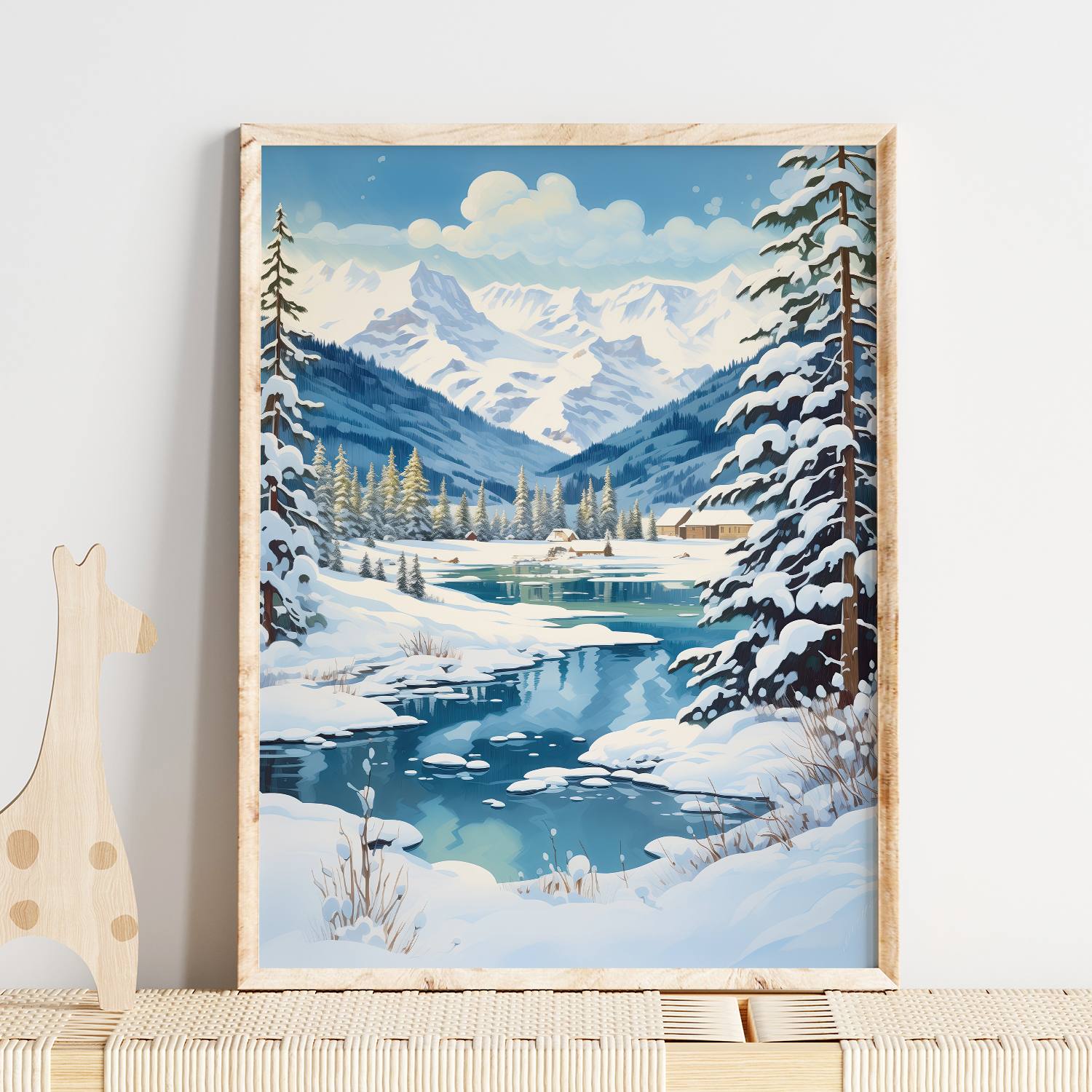 Poster - Winterbergszene