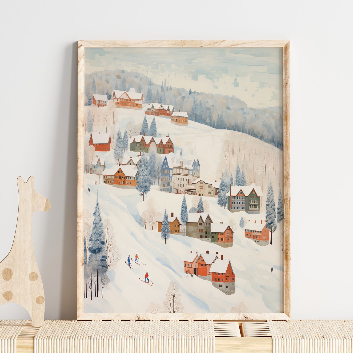 Poster - Winter Skidorf