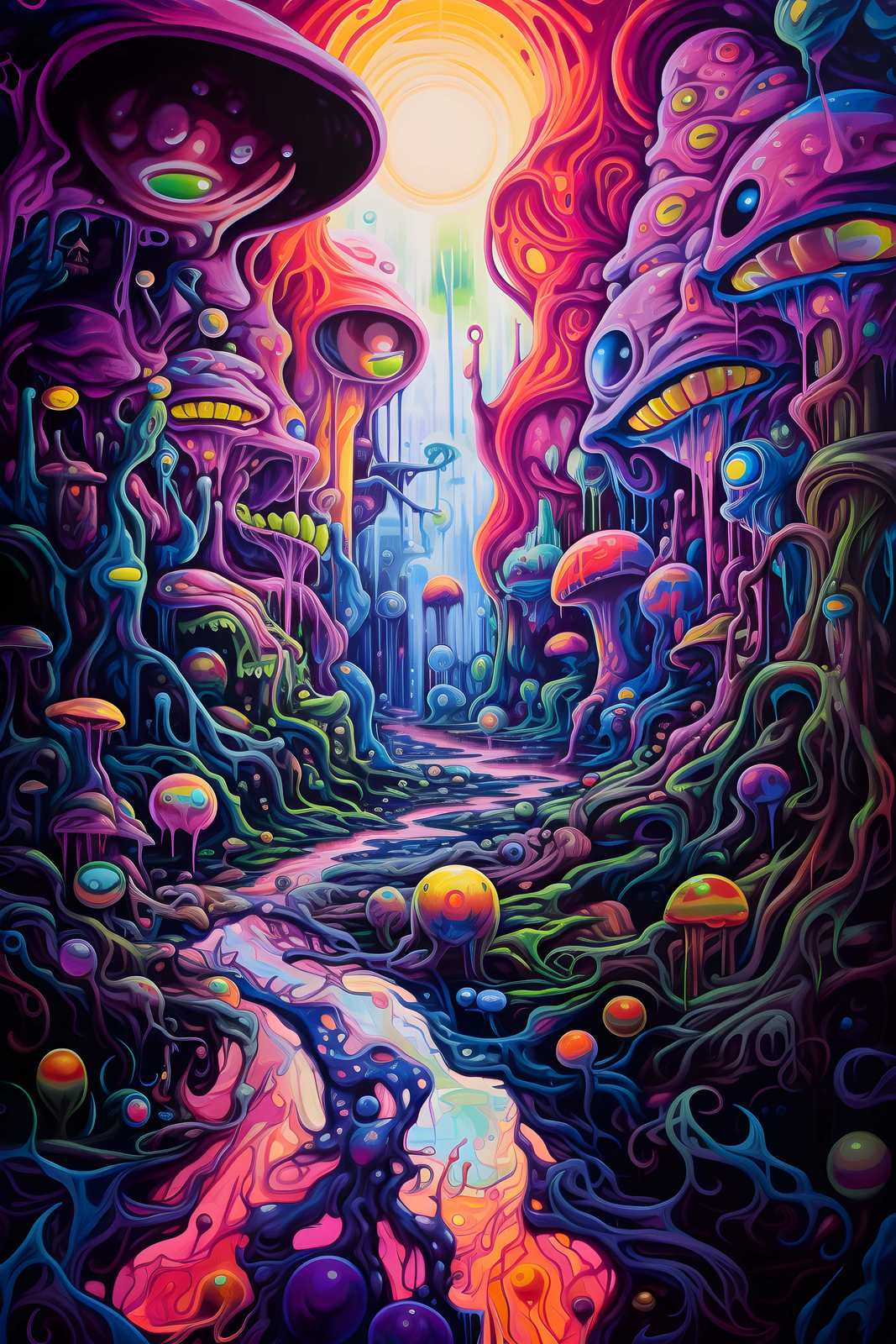 Poster - Surreale Fantasiewelt