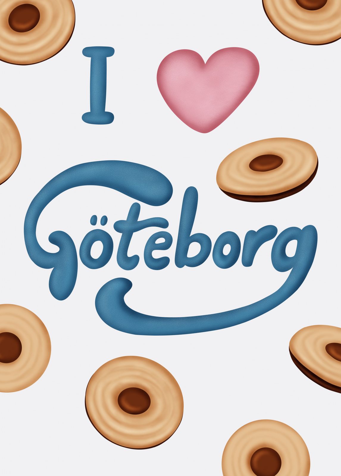 Poster - Ich Liebe Göteborg