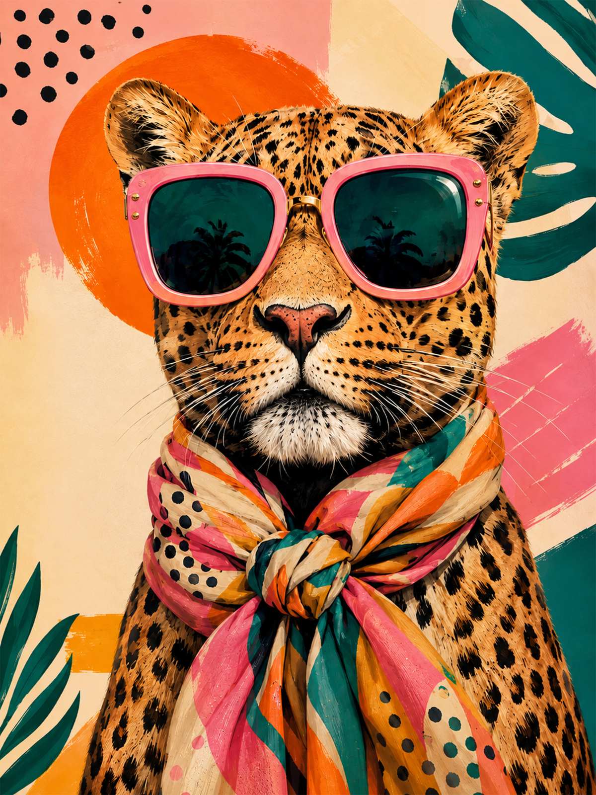 Poster - Chic Leopard Art