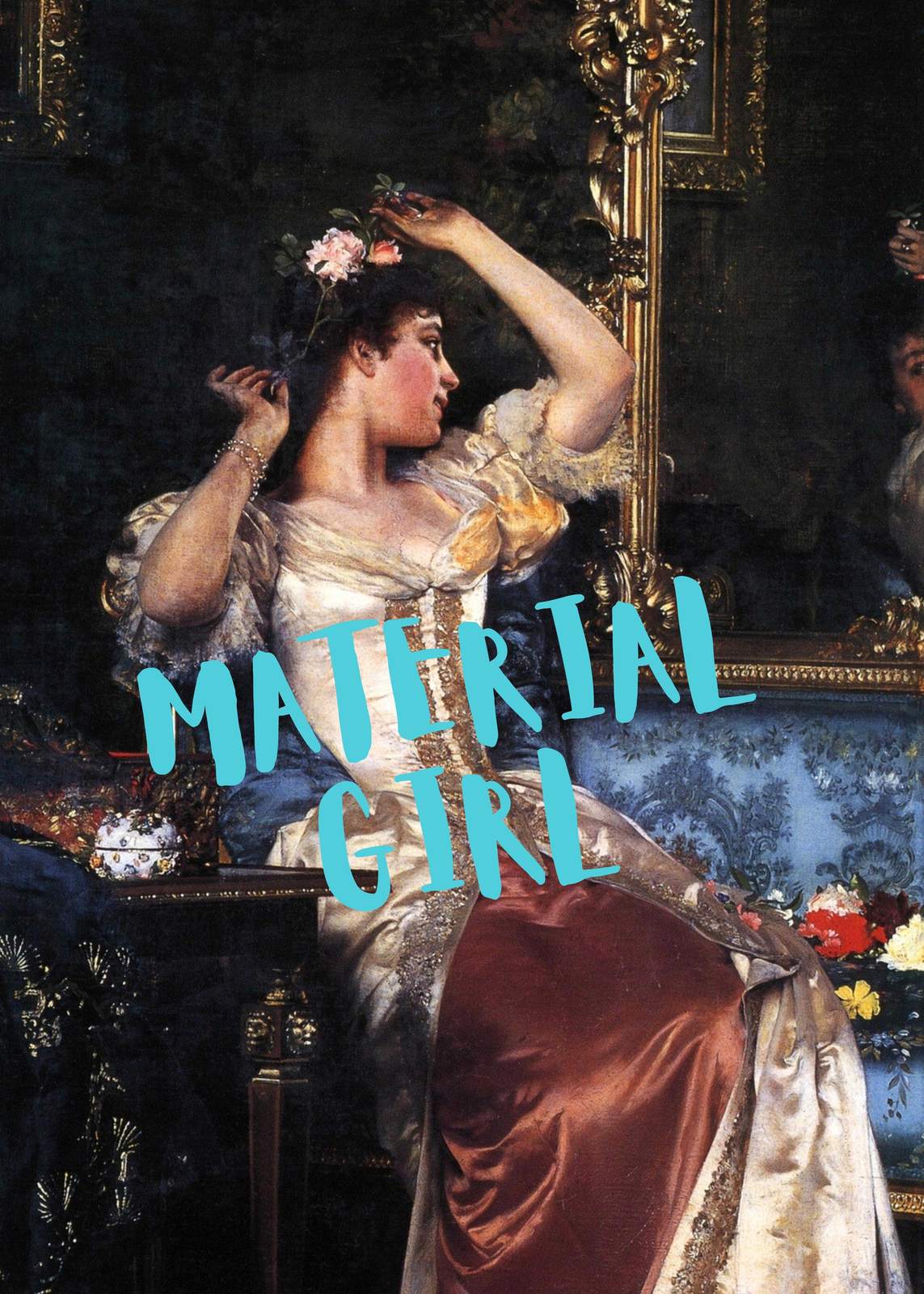 Poster - Material Girl Gemälde