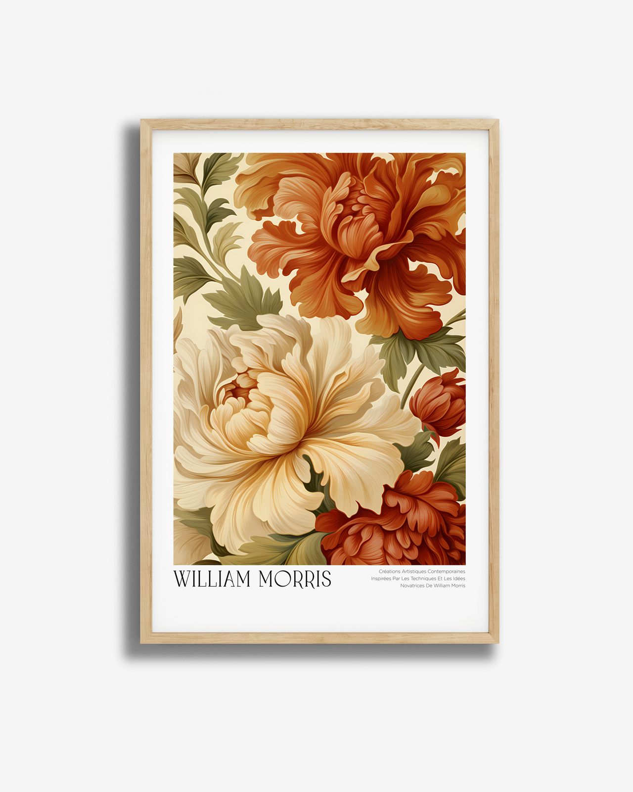 William Morris Blumenposter