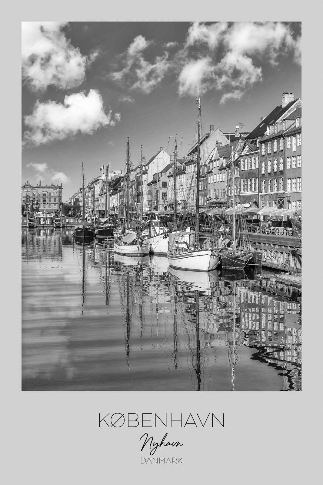 Poster - Kopenhagen Nyhavn