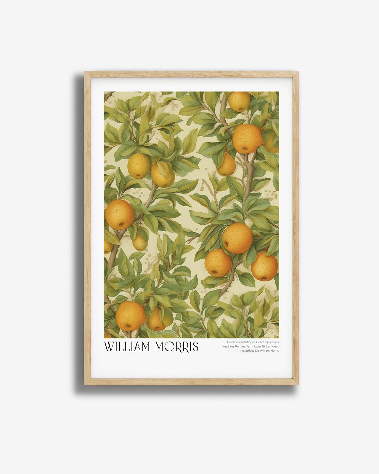 William Morris Zitrus Kunstposter