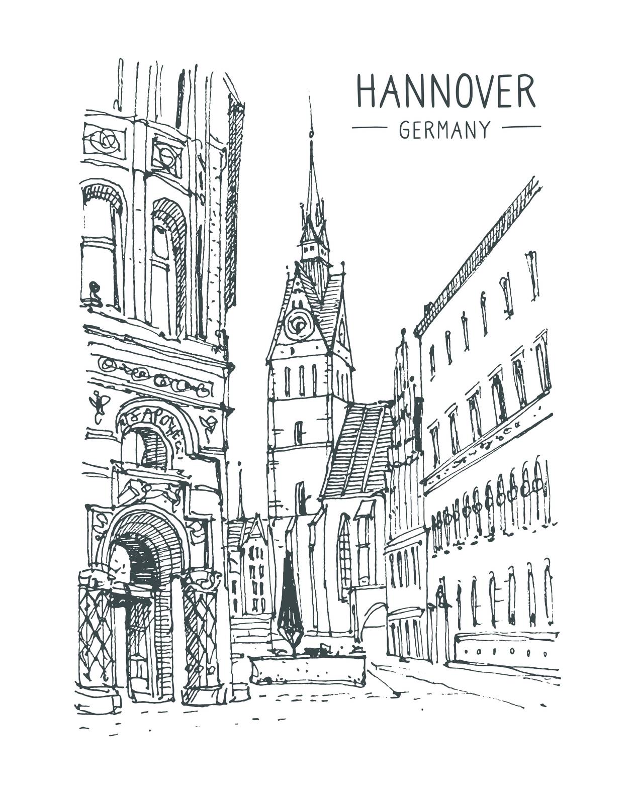 Hannover Poster - Einzel