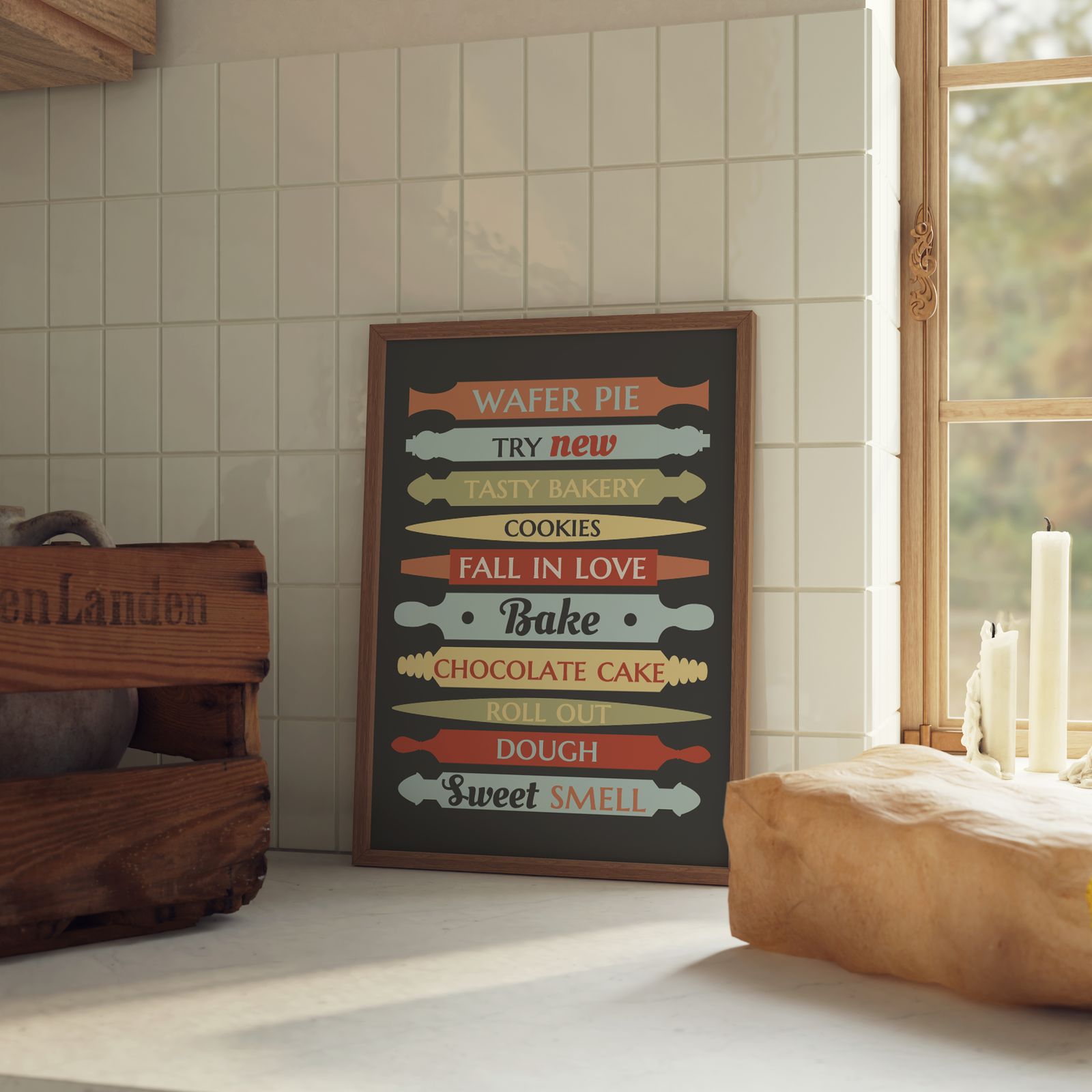 Poster - Backen Zitate