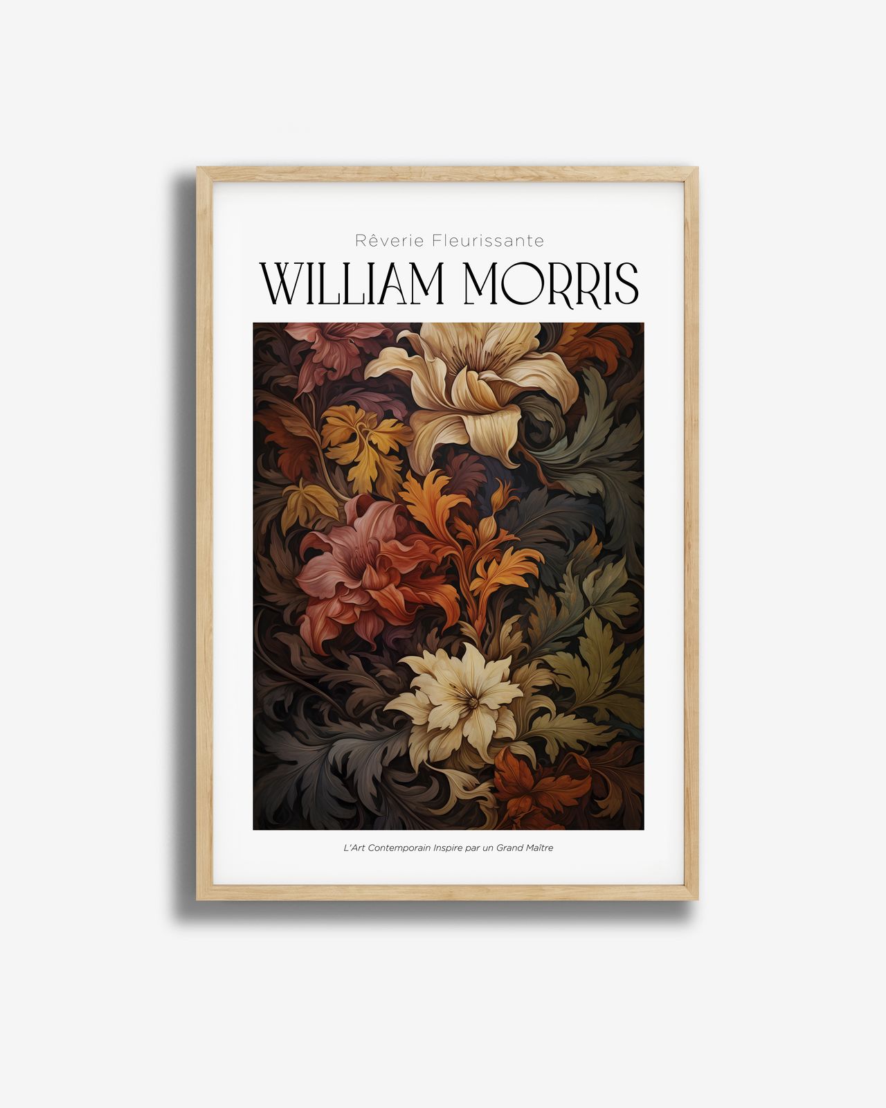 William Morris Blumenposter