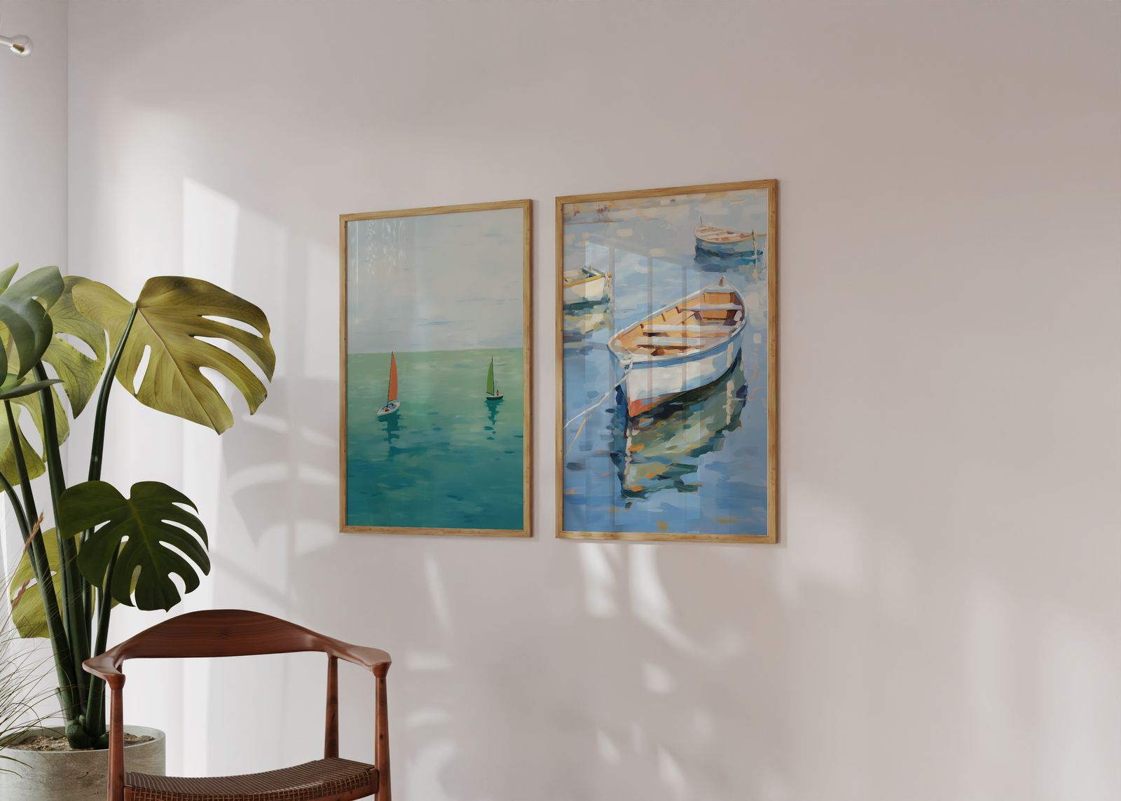 Poster - Segelboote/Set von 2