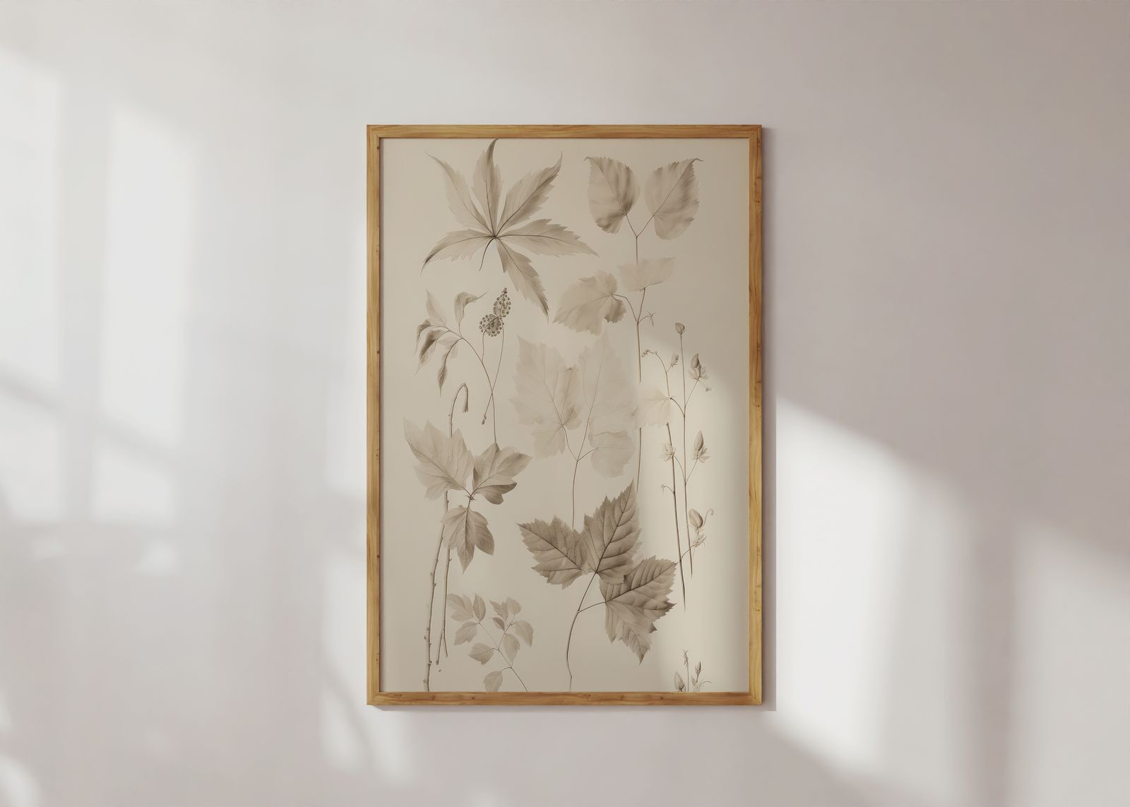 Poster - Botanische Skizze