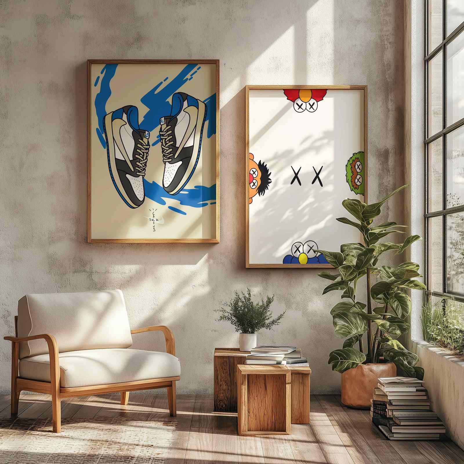 Poster - Cactus Jack Sneakers / Set von 2