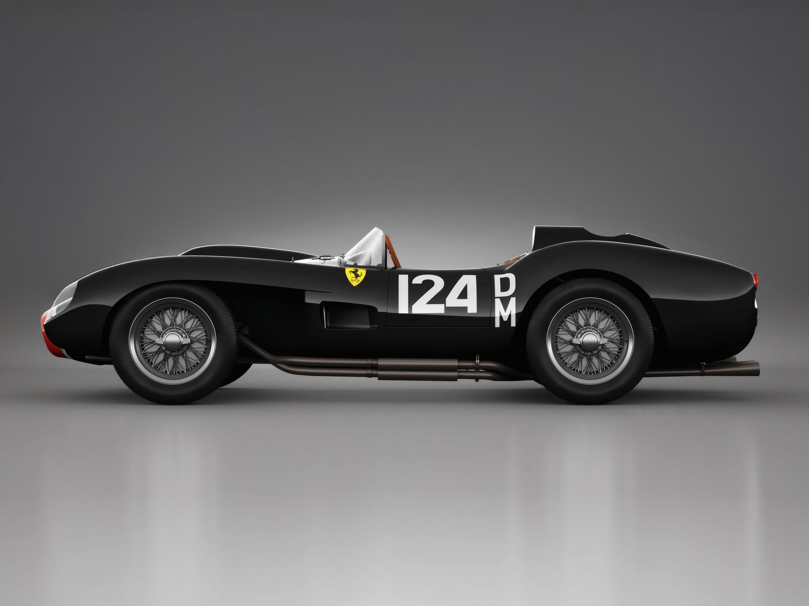 Poster - Klassisches Auto Ferrari