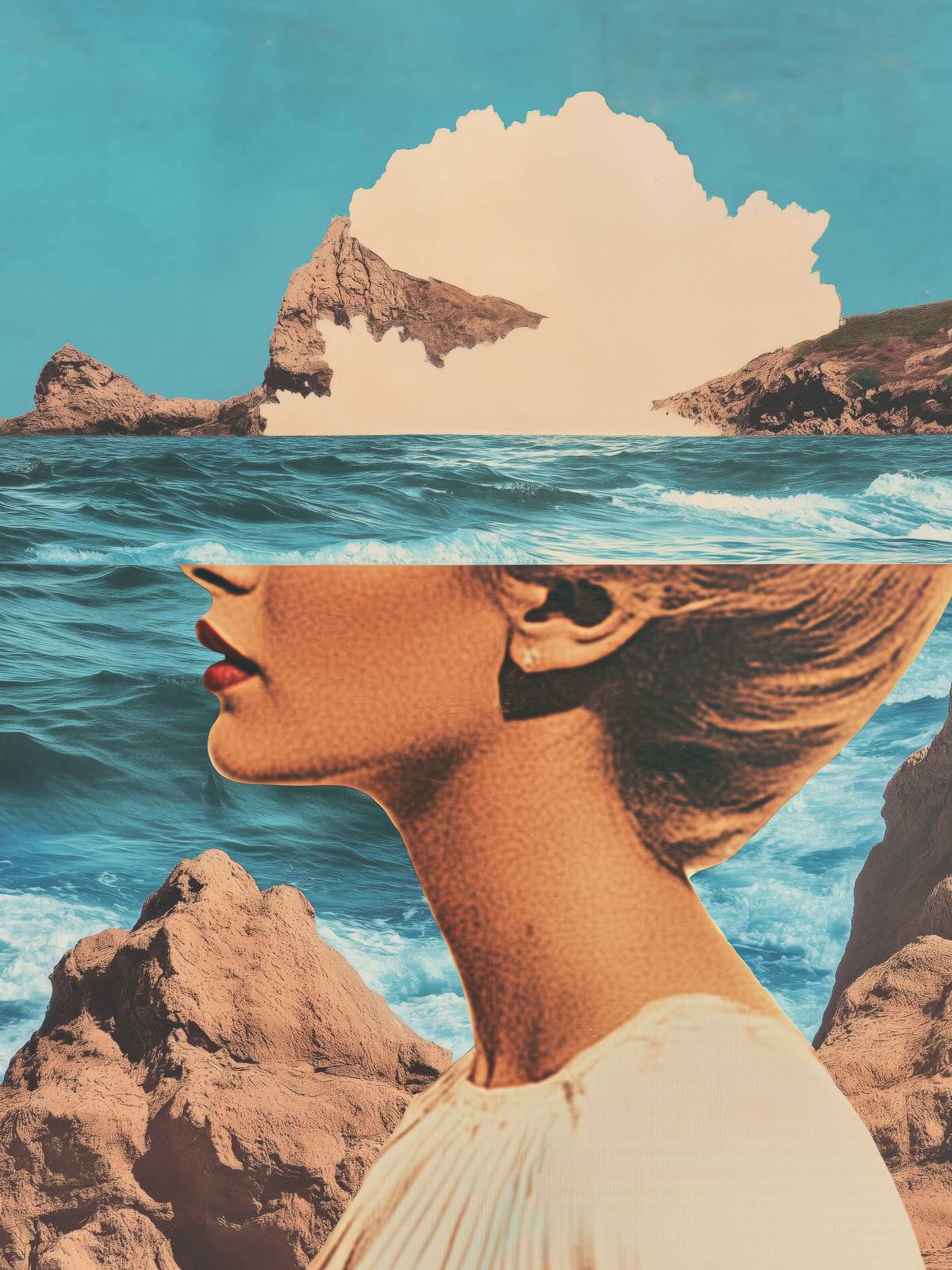 Poster - Surreale Landschaft