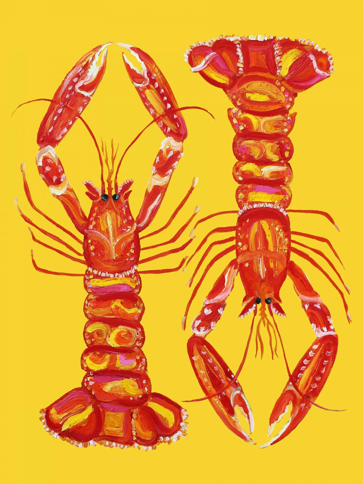 Poster - Hummerkunst