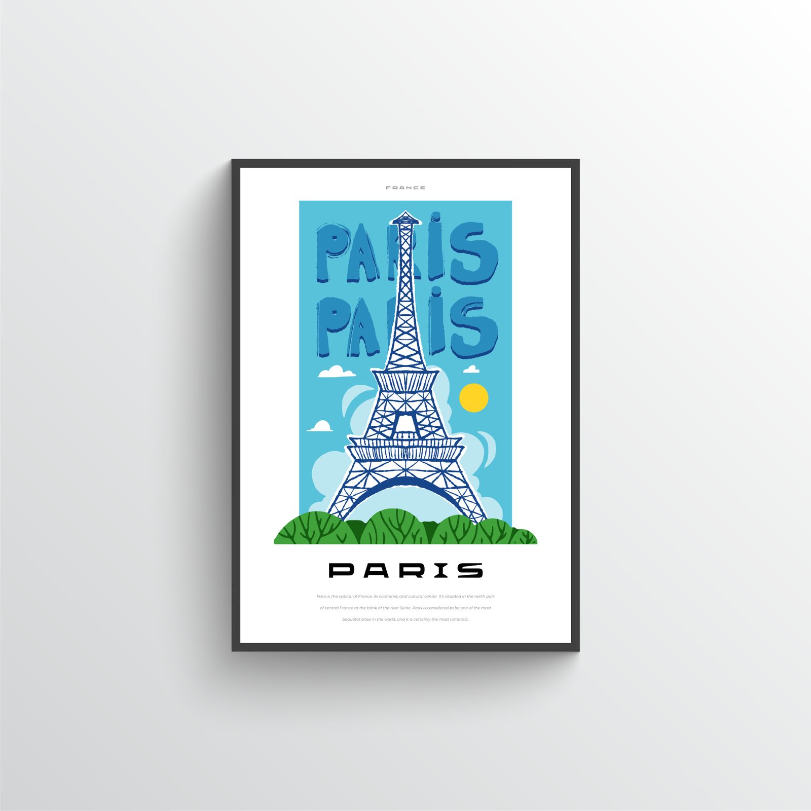 Eiffelturm Paris Poster