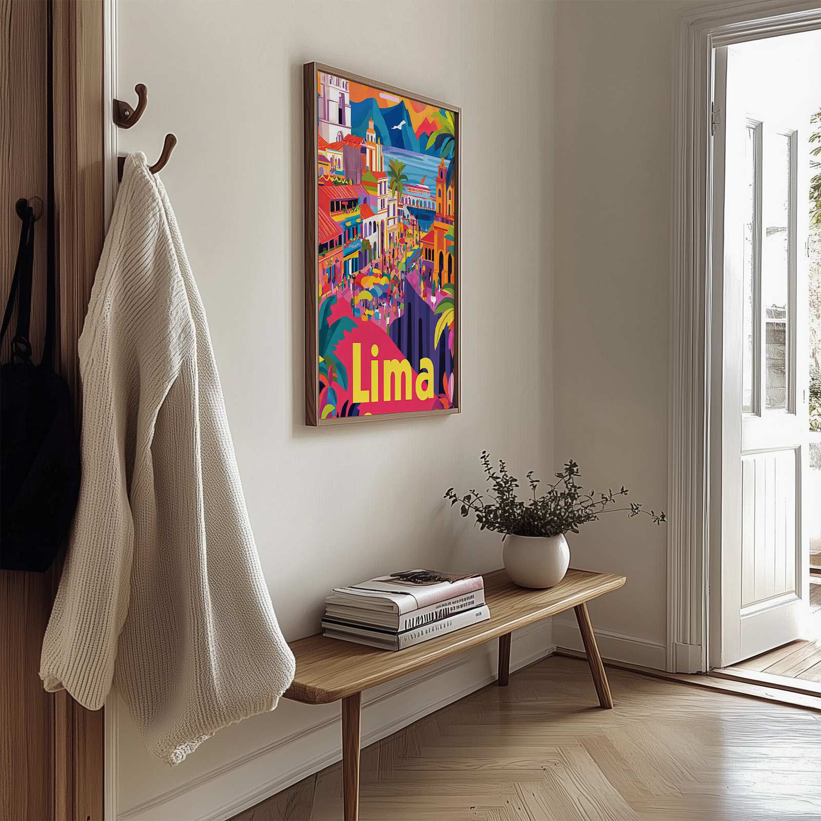 Poster - Buntes Lima Bild