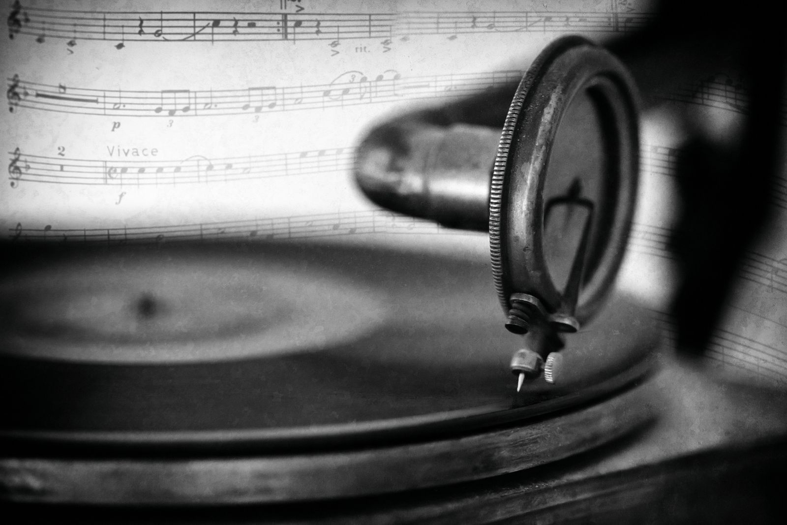Poster - Vintage Grammophon