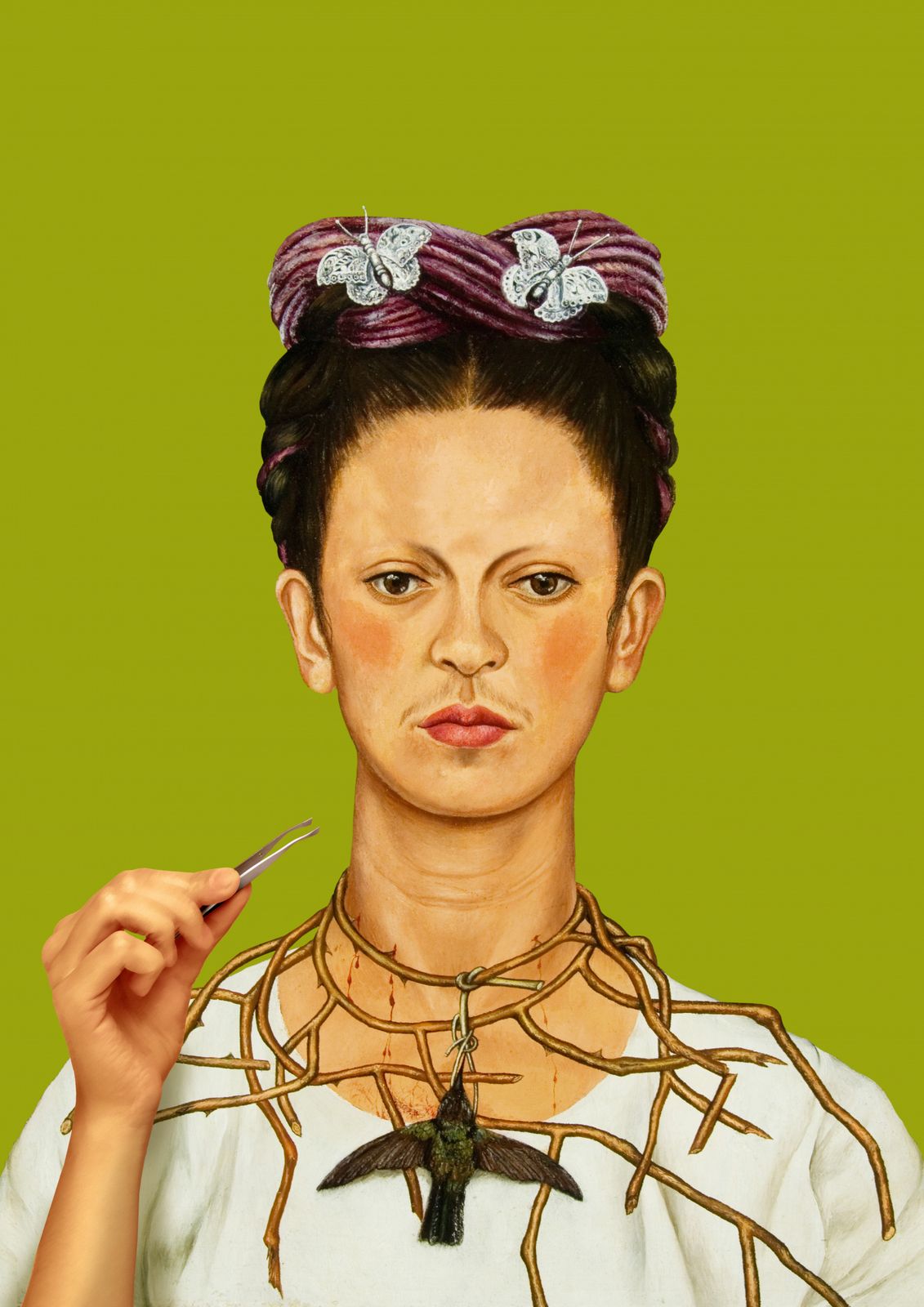 Poster - Frida Kahlo Porträt