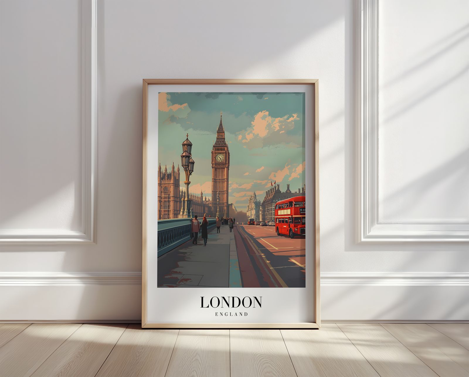 Poster - London Big Ben Ansicht