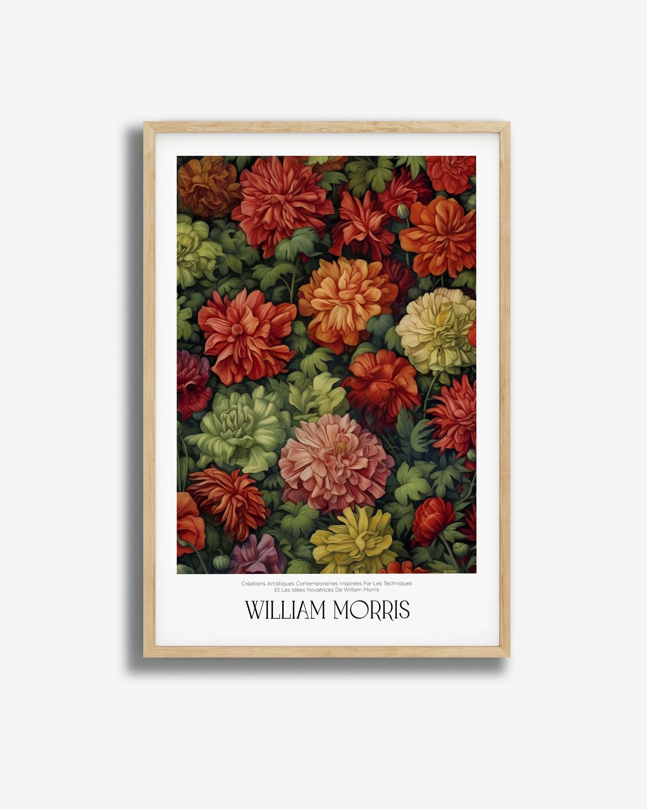 William Morris Blumenposter