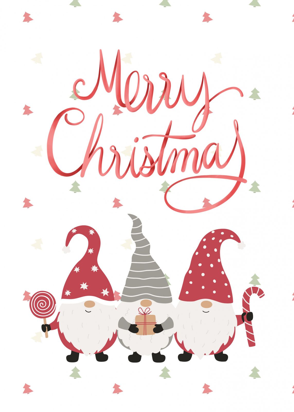 Poster - Frohe Weihnachten Wichtel