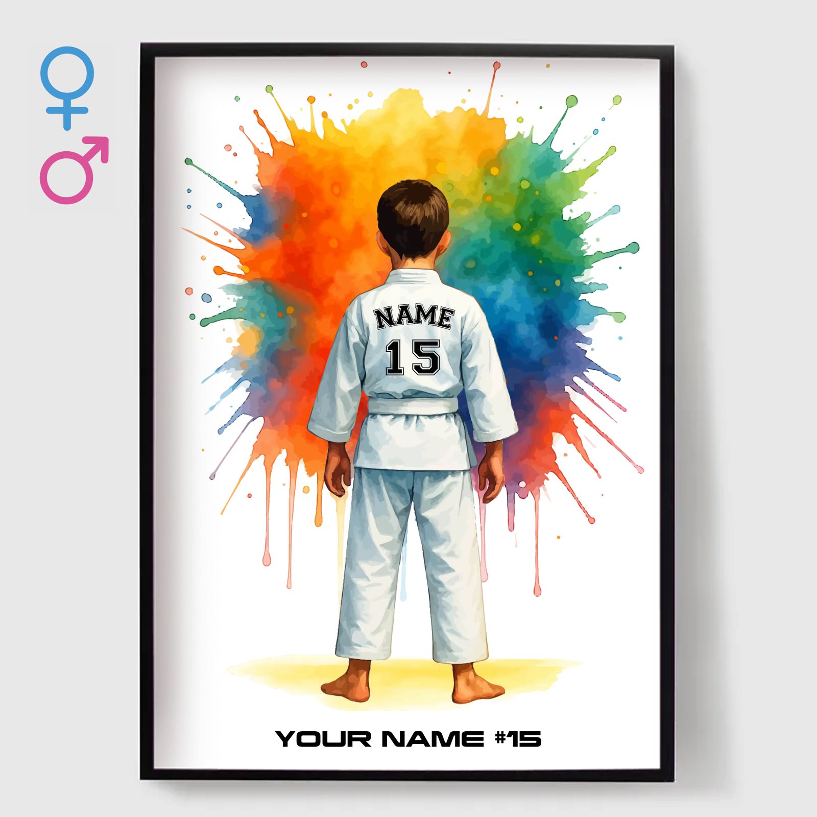Poster - Karate Spritzer