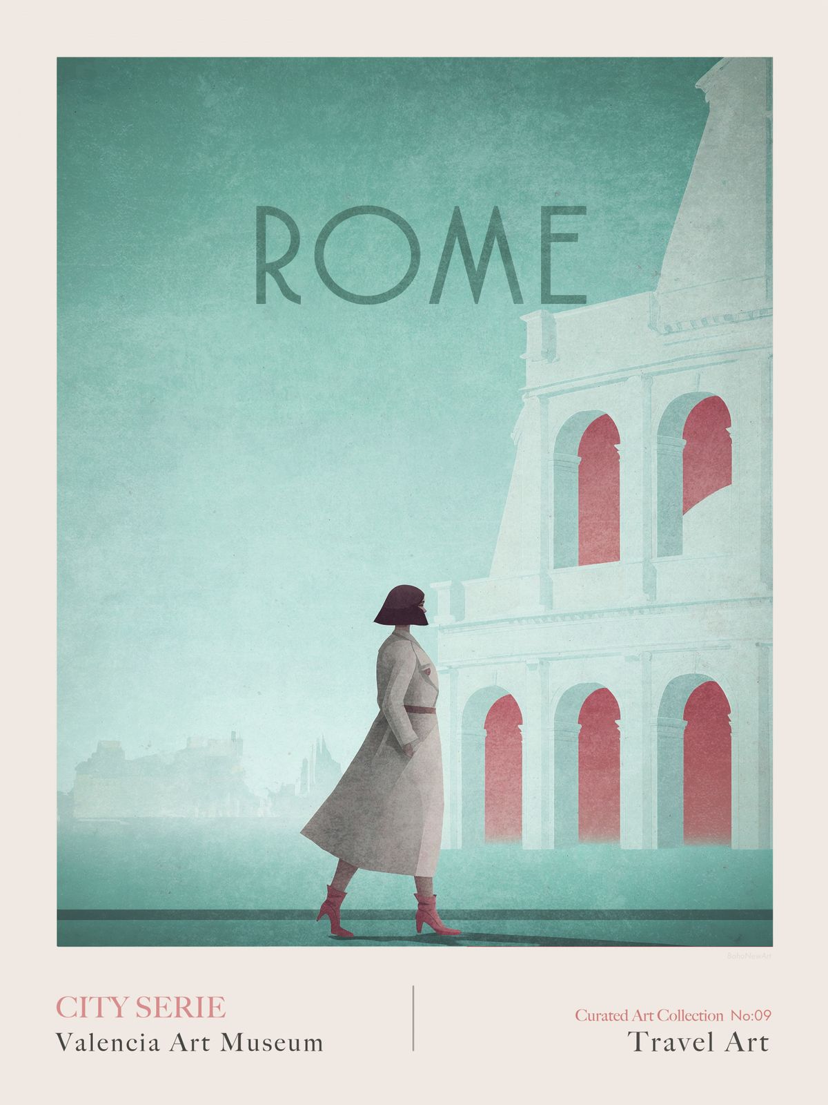 Poster - Rom Reise Kunst