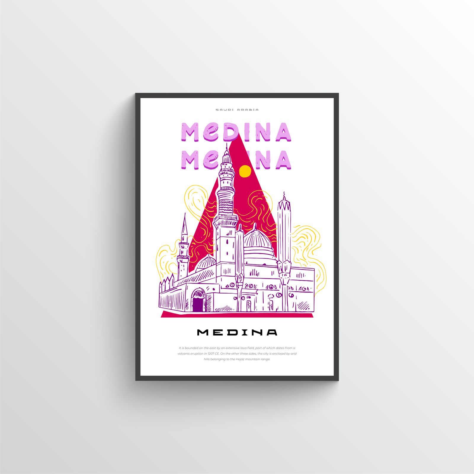 Medina Illustrations Poster