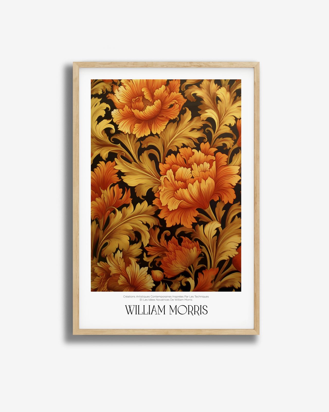 William Morris Blumen Poster