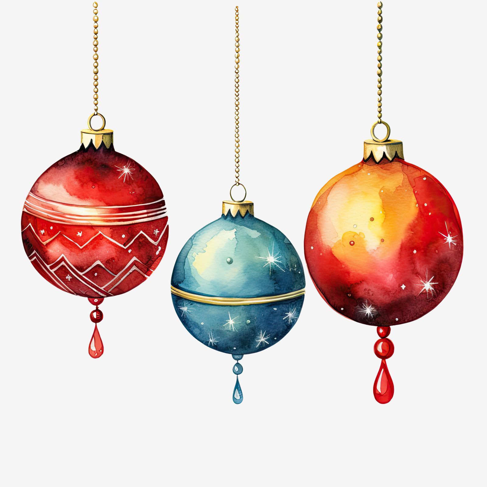 Festlicher Ornament Sticker