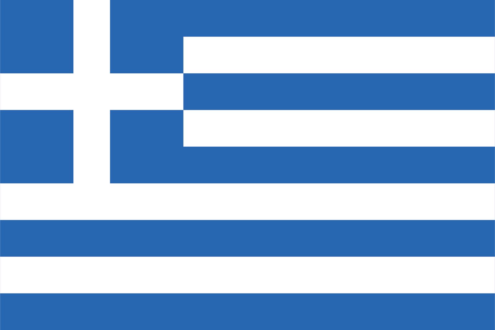Griechenland Flagge - Aufkleber