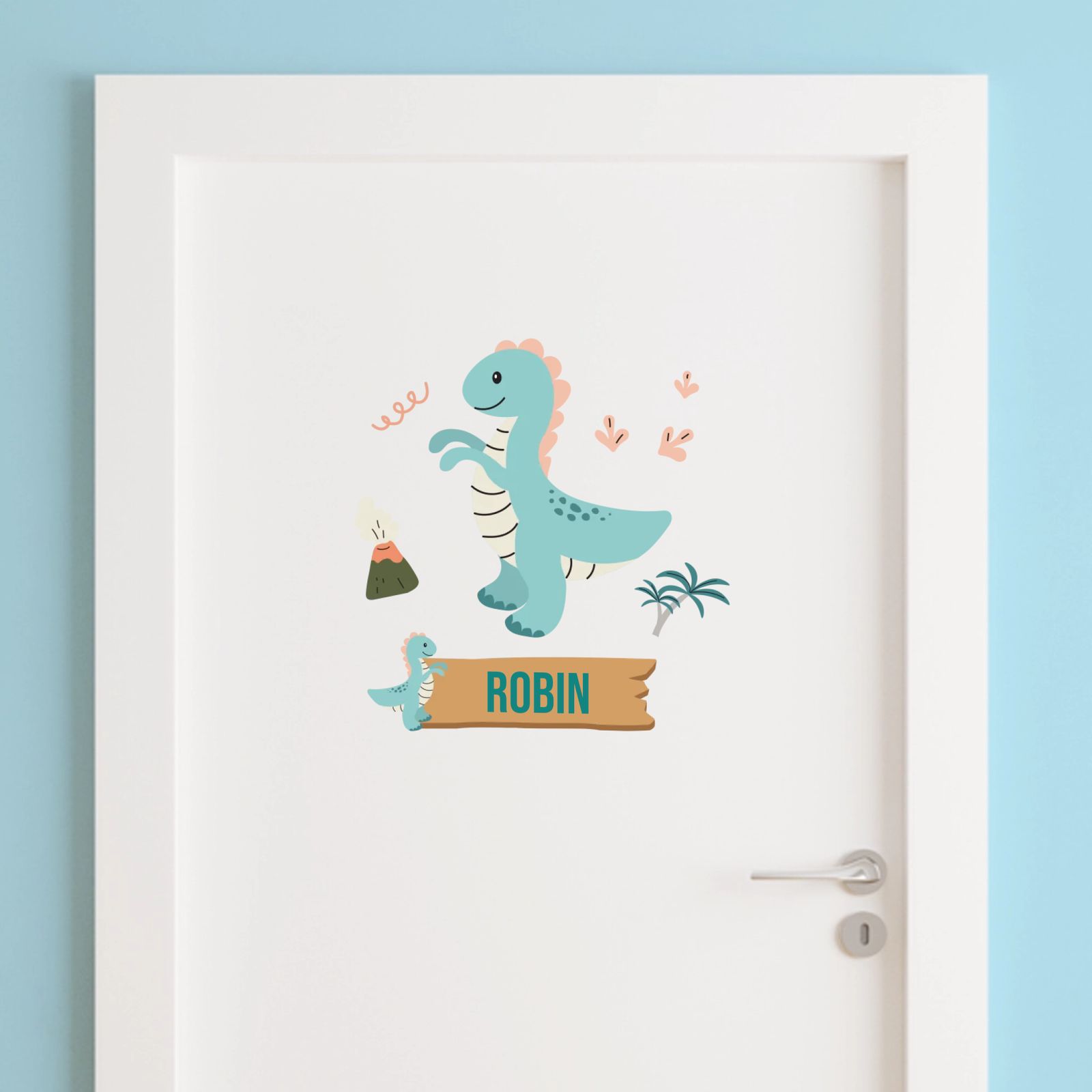 Türsticker - Dino-Abenteuer