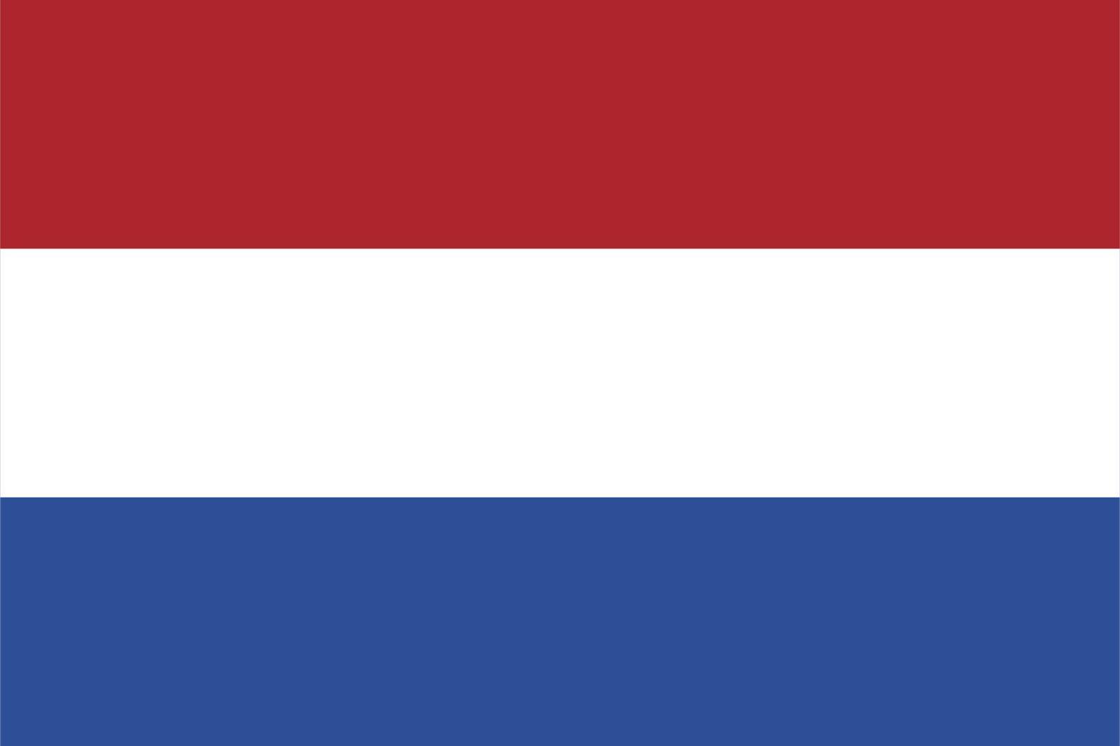 Niederlande Flagge - Aufkleber